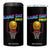 Game Day Drip 4 in 1 Can Cooler Tumbler Funny Basketball Lover Street Style Design TS12 One Size: 16 oz Black Print Your Wear