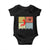 Hoops Life Baby Onesie Retro Basketball Dunk Silhouette TS12 Black Print Your Wear
