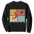 Hoops Life Sweatshirt Retro Basketball Dunk Silhouette TS12 Black Print Your Wear