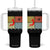 Hoops Life Tumbler With Handle Retro Basketball Dunk Silhouette TS12 One Size: 40 oz Black Print Your Wear