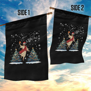 He Is Rizzin Garden Flag Funny Christmas Slam Dunk Basketball Gift TS12 Print Your Wear