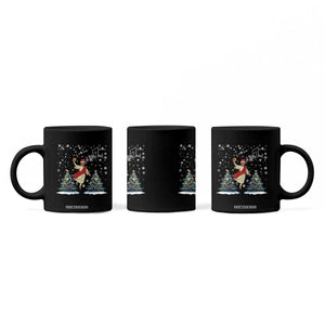 He Is Rizzin Coffee Mug Funny Christmas Slam Dunk Basketball Gift TS12 Print Your Wear