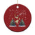 He Is Rizzin Christmas Ornament Funny Xmas Slam Dunk Basketball Gift TS12 Print Your Wear
