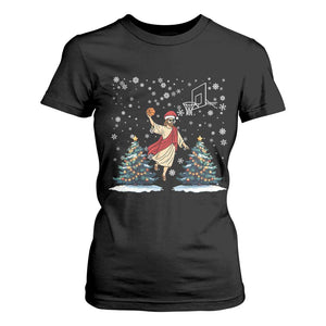 He Is Rizzin T Shirt For Women Funny Christmas Slam Dunk Basketball Gift TS12 Black Print Your Wear