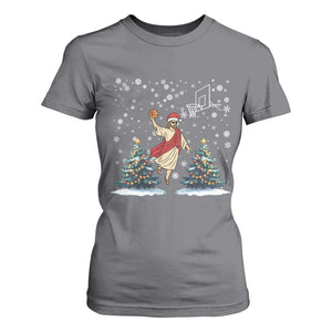 He Is Rizzin T Shirt For Women Funny Christmas Slam Dunk Basketball Gift TS12 Charcoal Print Your Wear