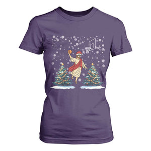He Is Rizzin T Shirt For Women Funny Christmas Slam Dunk Basketball Gift TS12 Purple Print Your Wear