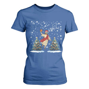 He Is Rizzin T Shirt For Women Funny Christmas Slam Dunk Basketball Gift TS12 Royal Blue Print Your Wear