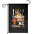 Christian Basketball Garden Flag I Can Do All Things Through Christ Bible Verse TS12 Black Print Your Wear