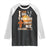 Christian Basketball Raglan Shirt I Can Do All Things Through Christ Bible Verse TS12 Black White Print Your Wear