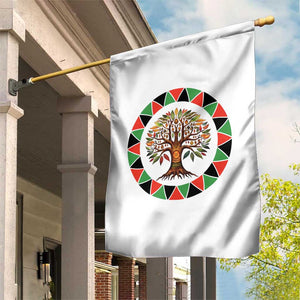 Kwanzaa Tree Of Life Garden Flag African American Holiday Gift - Print Your Wear