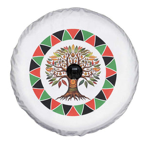 Kwanzaa Tree Of Life Spare Tire Cover African American Holiday Gift TS12 Print Your Wear