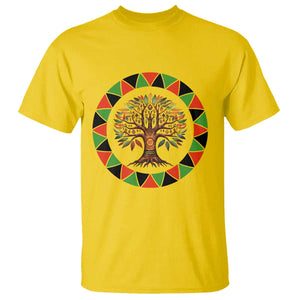 Kwanzaa Tree Of Life T Shirt African American Holiday Gift TS12 Daisy Print Your Wear