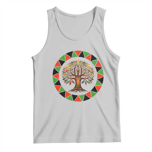 Kwanzaa Tree Of Life Tank Top African American Holiday Gift TS12 Ash Print Your Wear
