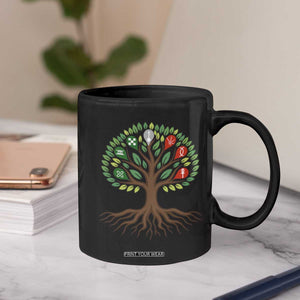 Seven Candles Of Kwanzaa Tree Of Life Coffee Mug African Heritage Gift TS12 Print Your Wear