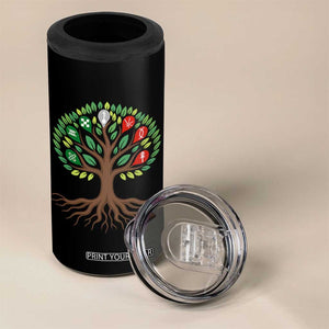 Seven Candles Of Kwanzaa Tree Of Life 4 in 1 Can Cooler Tumbler African Heritage Gift TS12 Print Your Wear