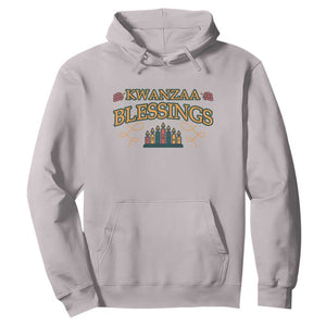 Kwanzaa Blessings Hoodie African Heritage Celebration Gift TS12 Ice Gray Print Your Wear