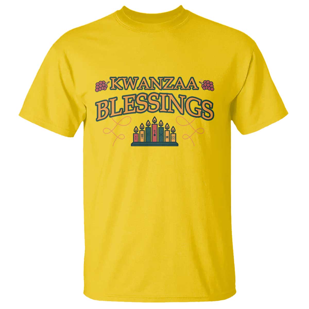 Kwanzaa Blessings T Shirt African Heritage Celebration Gift TS12 Daisy Print Your Wear