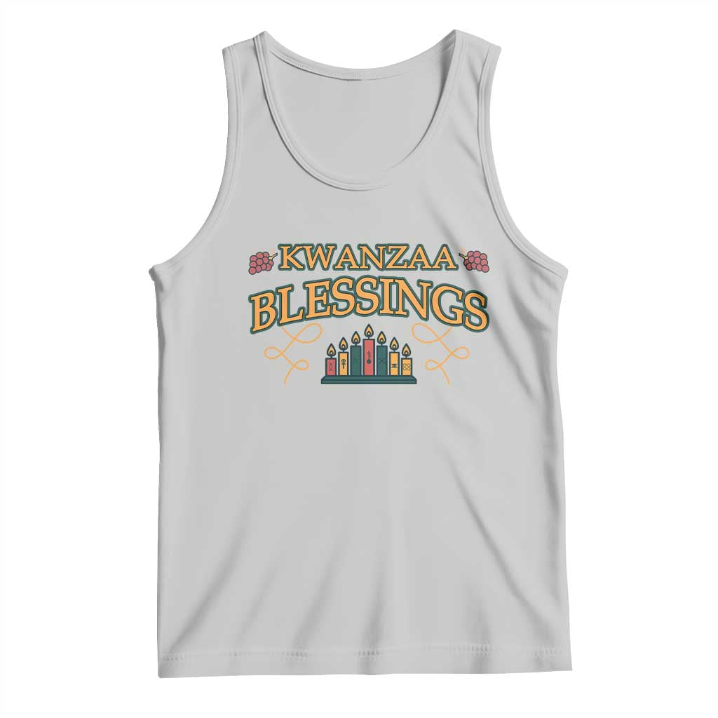 Kwanzaa Blessings Tank Top African Heritage Celebration Gift - Print Your Wear