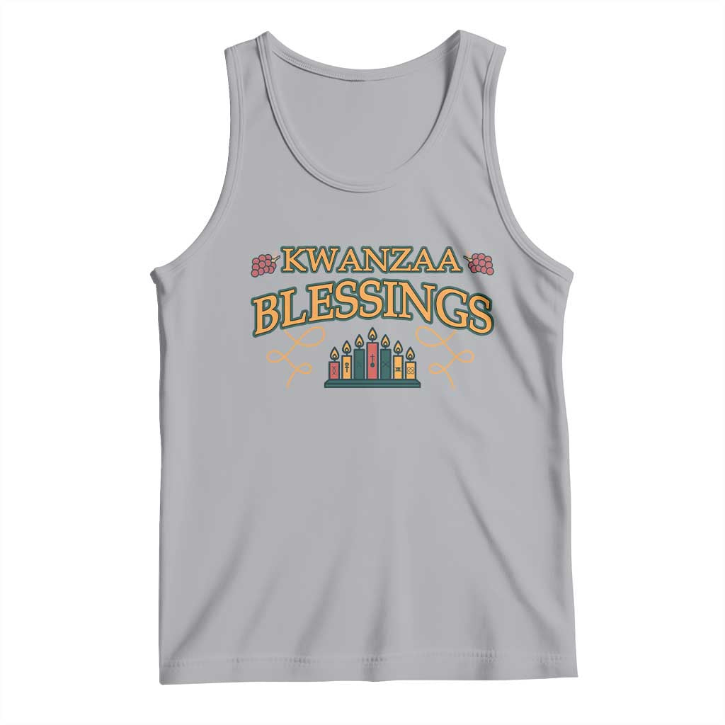 Kwanzaa Blessings Tank Top African Heritage Celebration Gift - Print Your Wear