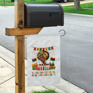 Kwanzaa Blessings African Woman Garden Flag Umoja Seven Principles Family Gift TS12 Print Your Wear