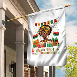 Kwanzaa Blessings African Woman Garden Flag Umoja Seven Principles Family Gift TS12 Print Your Wear