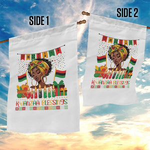Kwanzaa Blessings African Woman Garden Flag Umoja Seven Principles Family Gift TS12 Print Your Wear