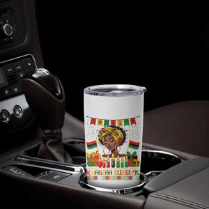 Kwanzaa Blessings African Woman Tumbler Cup Umoja Seven Principles Family Gift TS12 Print Your Wear