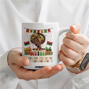 Kwanzaa Blessings African Woman Coffee Mug Umoja Seven Principles Family Gift TS12 Print Your Wear