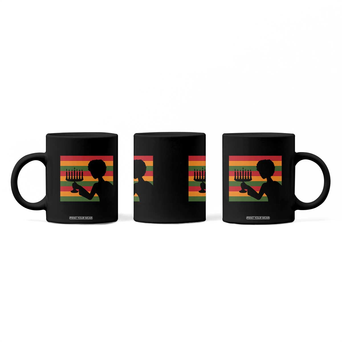 Kwanzaa Umoja Family African Woman Seven Principles Gift Coffee Mug - Print Your Wear