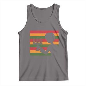 Kwanzaa Umoja Family African Woman Seven Principles Gift Tank Top TS12 Deep Heather Print Your Wear