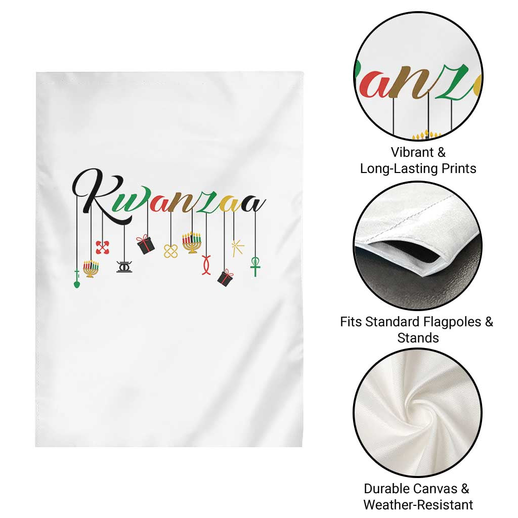 Kwanzaa Garden Flag Lights Of Unity Seven Principles Heritage Gift TS12 Print Your Wear