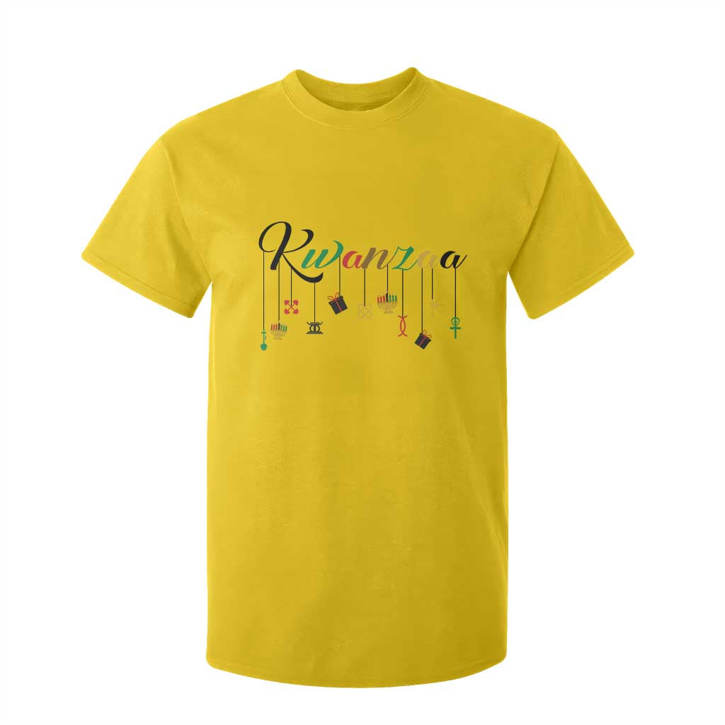 Kwanzaa T Shirt For Kid Lights Of Unity Seven Principles Heritage Gift TS12 Daisy Print Your Wear
