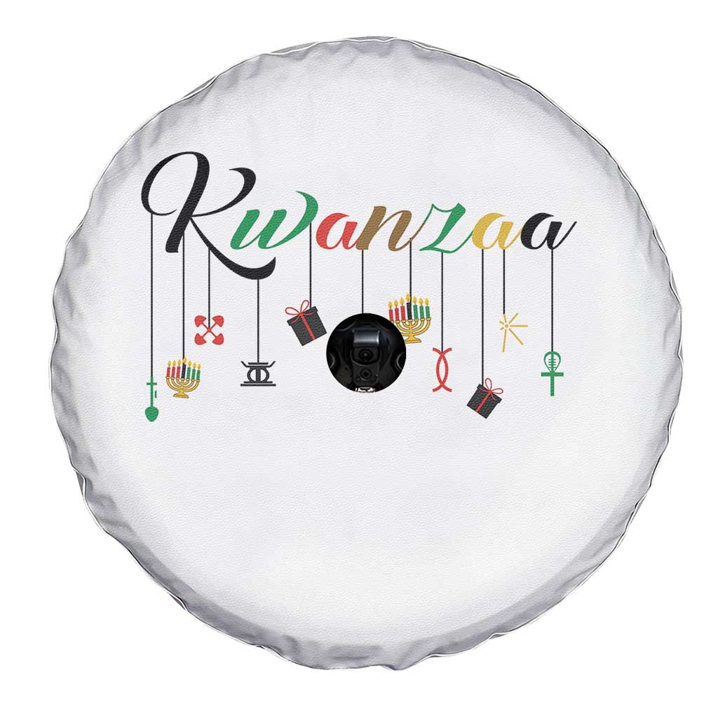 Kwanzaa Spare Tire Cover Lights Of Unity Seven Principles Heritage Gift TS12 Print Your Wear