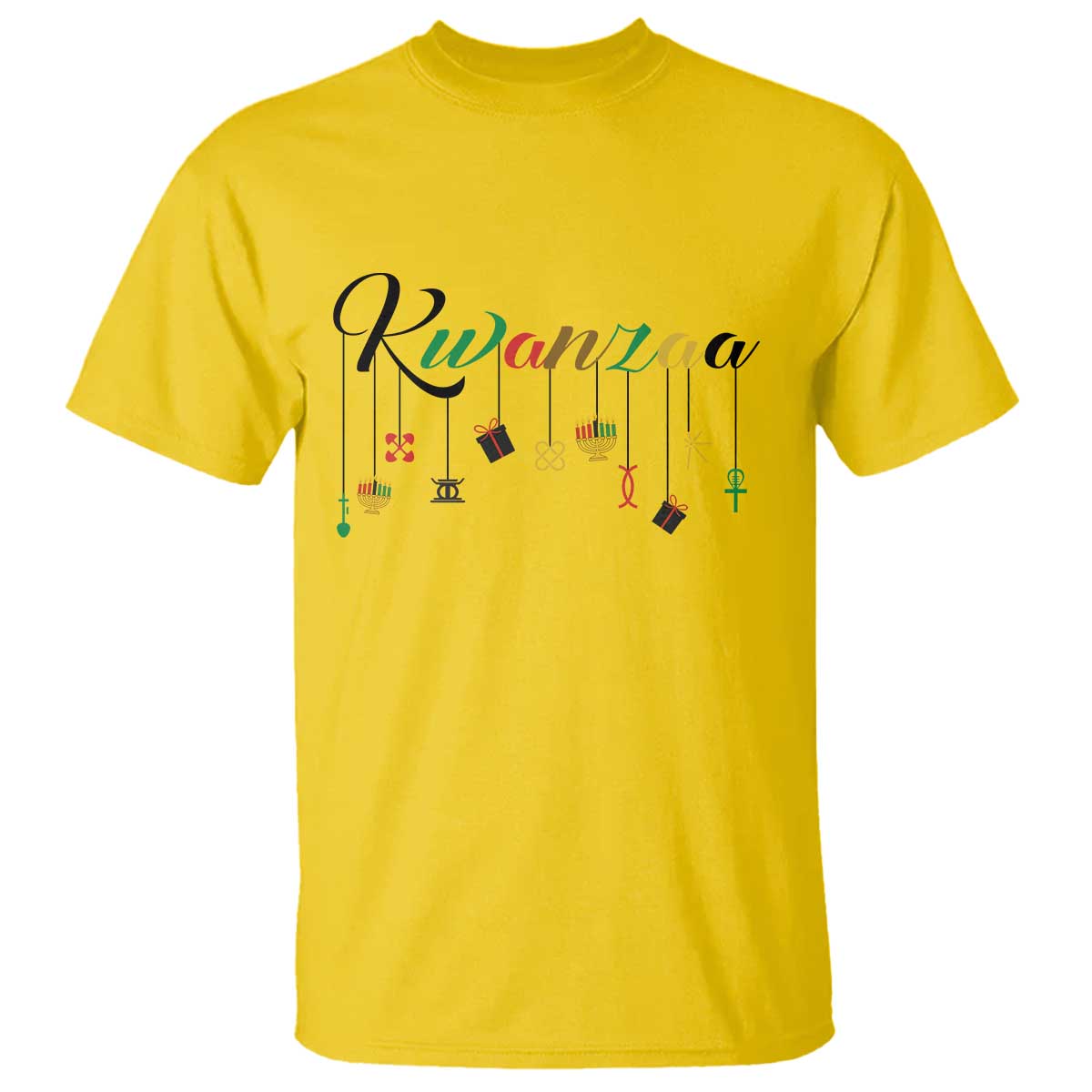 Kwanzaa T Shirt Lights Of Unity Seven Principles Heritage Gift TS12 Daisy Print Your Wear