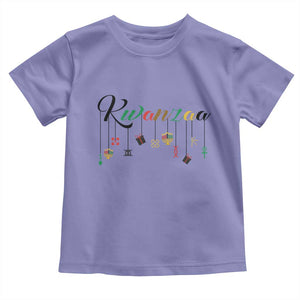 Kwanzaa Toddler T Shirt Lights Of Unity Seven Principles Heritage Gift TS12 Violet Print Your Wear