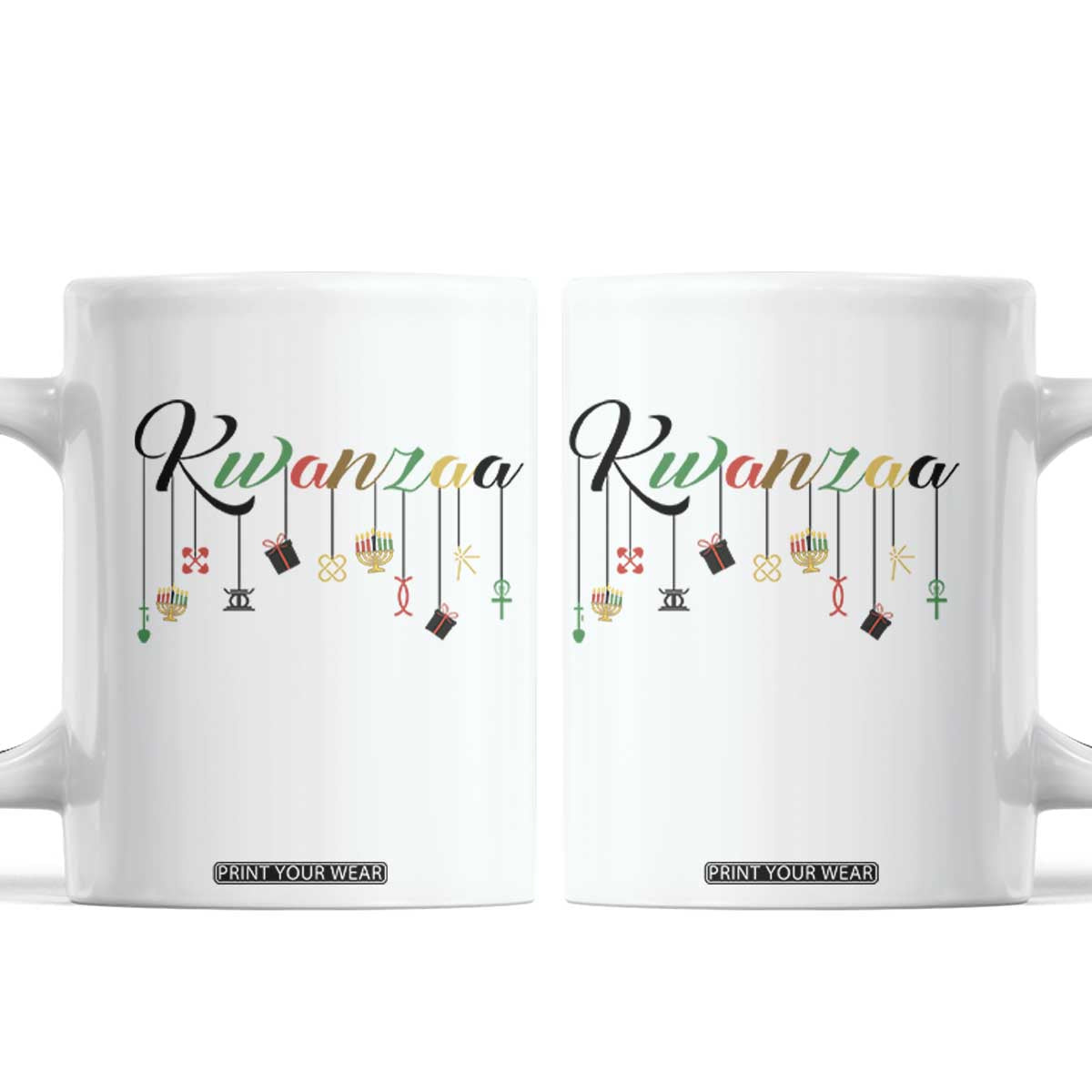 Kwanzaa Coffee Mug Lights Of Unity Seven Principles Heritage Gift TS12 White Print Your Wear