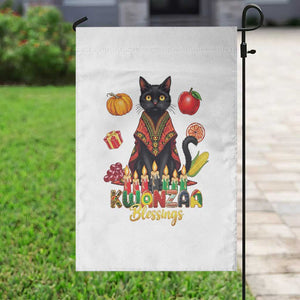 Kwanzaa Blessings Garden Flag Funny Cat African Heritage Gift TS12 Print Your Wear