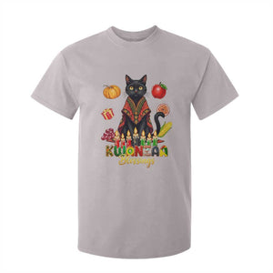 Kwanzaa Blessings T Shirt For Kid Funny Cat African Heritage Gift TS12 Ice Gray Print Your Wear