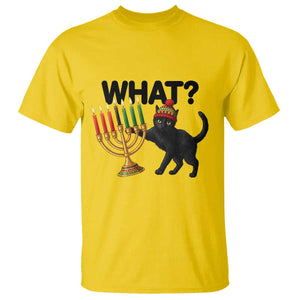 Funny Black Cat Chaos Kwanzaa Kinara Candle T Shirt African Heritage Gift TS12 Daisy Print Your Wear