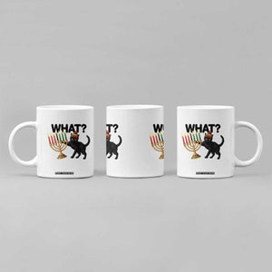 Funny Black Cat Chaos Kwanzaa Kinara Candle Coffee Mug African Heritage Gift TS12 Print Your Wear