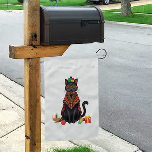 Cute Kwanzaa Cat Dashiki Garden Flag African Heritage Gift TS12 Print Your Wear