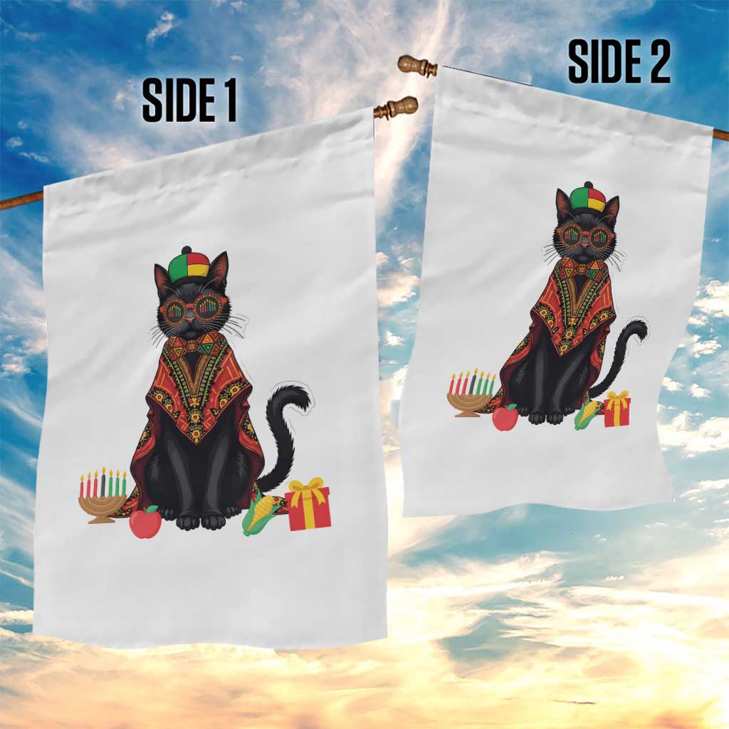 Cute Kwanzaa Cat Dashiki Garden Flag African Heritage Gift TS12 Print Your Wear