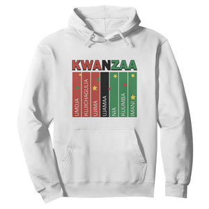 Light Of Kwanzaa Hoodie Nguzo Saba African Heritage Gift TS12 White Print Your Wear