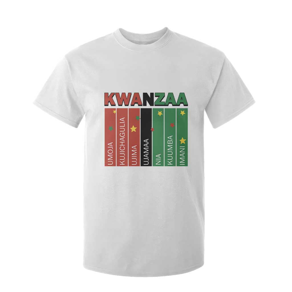 Light Of Kwanzaa T Shirt For Kid Nguzo Saba African Heritage Gift TS12 White Print Your Wear
