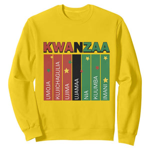 Light Of Kwanzaa Sweatshirt Nguzo Saba African Heritage Gift TS12 Daisy Print Your Wear
