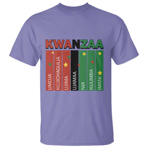 Light Of Kwanzaa T Shirt Nguzo Saba African Heritage Gift TS12 Violet Print Your Wear