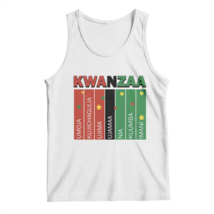 Light Of Kwanzaa Tank Top Nguzo Saba African Heritage Gift TS12 White Print Your Wear