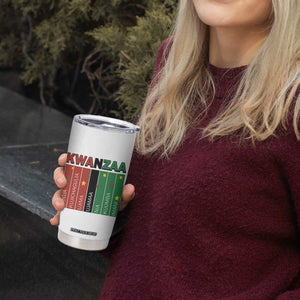 Light Of Kwanzaa Tumbler Cup Nguzo Saba African Heritage Gift TS12 Print Your Wear
