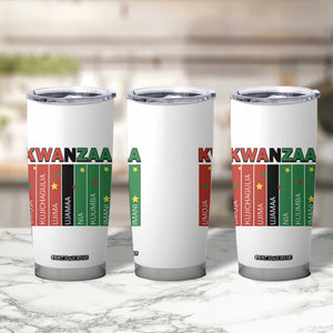 Light Of Kwanzaa Tumbler Cup Nguzo Saba African Heritage Gift TS12 Print Your Wear