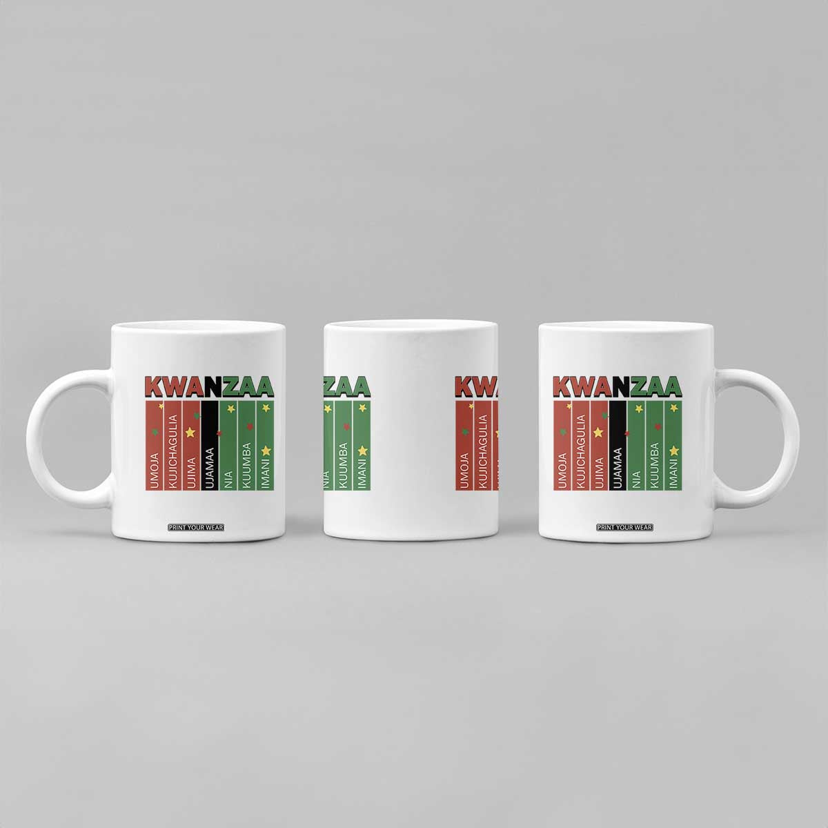 Light Of Kwanzaa Coffee Mug Nguzo Saba African Heritage Gift TS12 Print Your Wear